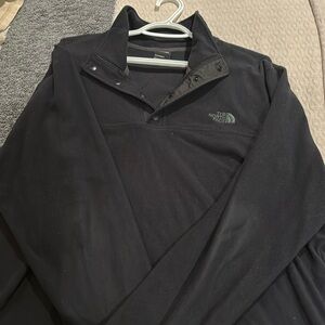 North Face Black long sleeve Fleece XL